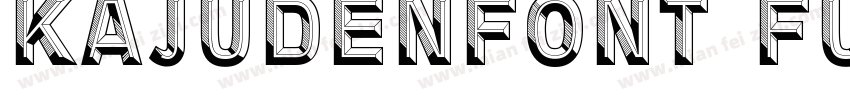 kajudenfont full字体转换